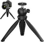Cellphone Tripod | Portable Extendable Flexible Tripod - Adjustable Selfie Sticks for Vlogging Recording Filming Studio Travel Hiking Car