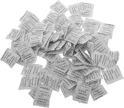 Dehumidifying Silica Gel Packets 100 Packets Food Safe for Storage Shoes Jewelry Books Moisture Absorber Heat Reusable Desiccant