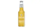 Vodka Cruiser Pure Pineapple, Refreshing Flavoured Pre-Mixed Vodka Drink, 4.6% ABV, 275mL (Case of 24 Bottles)