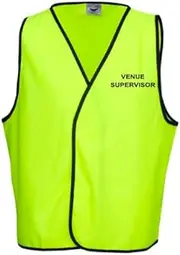 [HolyShirt HI-VIZ] VENUE SUPERVISOR' DAY VEST