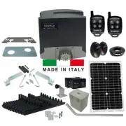 Solar Gate Opener 24V Solar Powered APC Proteous 500 Sliding Gate Automation Kit