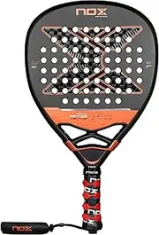Padel Racket AT10 Genius Attack 12K by Agustin Tapia 2025 | Luxury Series Diamond Pala Padel | Exclusive Spin Technology & NOX Custom Grip | 12K Carbon with MLD Black EVA Core | Elite Pala
