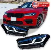 ✅ 17-20 BMW 5 Series G30 G31 M5 540i 530 Adaptive LED Icon Headlight Pair