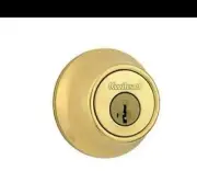 Kwikset 660 Single Cylinder Deadbolt featuring SmartKey Security in Polished