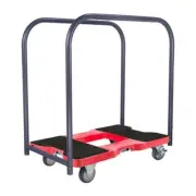 SNAP-LOC E-Track Panel Cart Dolly 1200 lbs. Load Capacity Locking Casters/Wheels