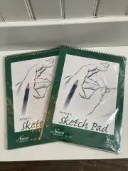 Nasco Artist’s Sketch Pad - 9 in. x 12 in. - 50 Sheets New 2 In Lot