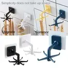 Seamless Hooks Storage Racks Wall Hanger 360° Rotating Coat Hanger