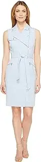 [Calvin Klein] Women's Moto Dress