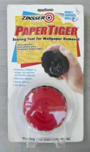 Zinsser Paper Tiger Wallpaper Removal Scoring Tool NEW Won't Damage Walls