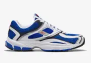 REEBOK TRINITY PREMIER MEN SIZE 10.5 TO 13.0 RUNNING BLUE WHITE COMFORTABLE RARE