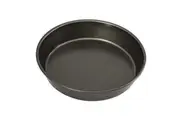 Bakemaster Carbon Steel 23x5cm Deep Pie Pan Non-Stick Baking Tin Mould Grey