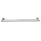 Barelli Serenita 900mm Chrome Double Towel Rail Bathroom Racks Accessories