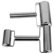 2Pcs Kitchen Rolling Pin Stainless Steel Roller Pin Rolling Sticks