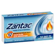 Zantac Heartburn & Indigestion Relief 150mg - 14 Tablets