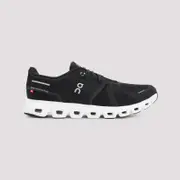 [On] On-Black Cloud 6 Textile Sneakers-Uomo 12 US