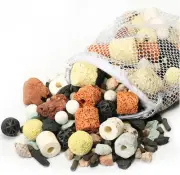 Aquarium Filter Media, 12 in 1 Aquarium Filter Media, Bio Balls Ceramic Rings...