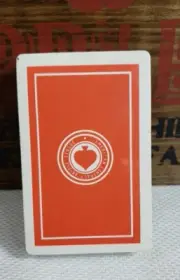 NEW Deck of RED Vintage SEALED American Contract Bridge League Playing Cards