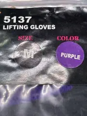 Pink Label 5137 Lifting Gloves Medium Purple Women’s For Working Out