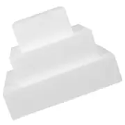 3Pcs Reusable Foams Cakes Square Fake Cakes Cake Models Practicing Accessory