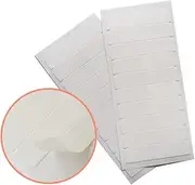 Beavorty 50 Pcs 2 Sided Tape White Double Sided Tape Extention Tape for Hair Double Sided Adhesive Tape