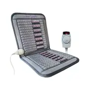 Amethyst Far Infrared Heating Pad for chair. Bio mat for pain relief and detox