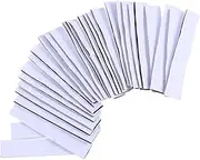 OHPHCALL 40 Pack Adhesive Back Hook Loop Straps Removable Double Sided Tape for Screen Windows Walls