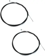 (2) New 60" UNIVERSAL BRAKE CABLE Go Kart Cart Go-Cart Minibike Mini Bike ATV Cycle