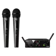 AKG Mini Dual Vocal Set Wireless Microphone System (Band: A & C)