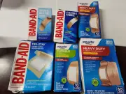 Band-Aid Miscellanous Lot-- 117-total. Boxes Damaged Lot-C