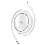 Baseus 100W Free2 Draw Type C to Type C Data Cable 1M - White