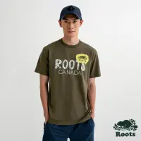 在飛比找momo購物網優惠-【Roots】Roots 男裝- SPRAY PAINTED