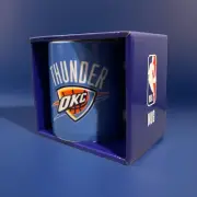 NEW Oklahoma Thunder OKC NBA Supporters Coffee Tea Mug Ceramic 330ml Gift Box