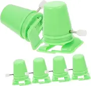 Totority 6pcs Clockwork Robot Toy DIY Accessories Plastic Movement for Clay Craft Toy Part Handmade Craft Fitting