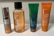 PETER THOMAS ROTH Skincare Travel Lot POTENT-C/PUMPKIN ENZYME/CLEANSNG GEL/MASK