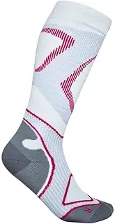 [BAUERFEIND] Men's Performance, 1 Pair of Sports Running and Fitness, Knee Socks Targeted Compression Zone
