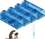 4Pcs Humane Mouse Trap Cage, Easy Set Durable Traps, Safe for Children, Pets ...