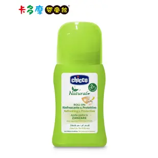 【Chicco】草本防蚊滾珠 60ml｜卡多摩