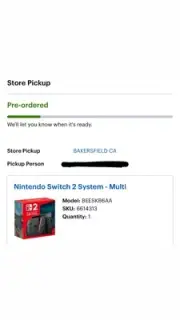 *PRE ORDER* ✅SHIPS 6/5 ✅Nintendo Switch 2 Console Only ✅