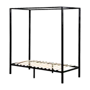 4 Four Poster Single Bed Frame