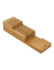 [Joseph Joseph] 2 Tier Drawer Store Knife Organiser in Bamboo