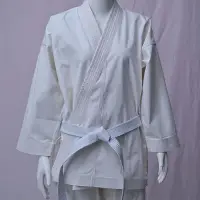 在飛比找蝦皮購物優惠-【台灣出貨】空手道服帆布空手道道服兒童成人武道訓練比賽服套裝