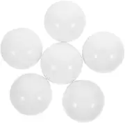 Alipis 6pcs Fog White LED Globe Lampshade Light Diffuser for Spherical LED Bulbs High Temperature Resistant for Scale Lighting Projects