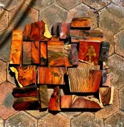 Extra Large Size Exotic Siamese Rosewood Offcuts For Woodworking Resin Casting