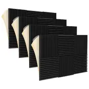 24Pack Sound Proof Foam Panels,Acoustic Foam Panels with High Soundproof1247