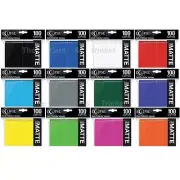 100 Ultra PRO Eclipse Matte Deck Protectors Standard Card Sleeves 66 x 91mm