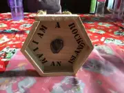 Shadowbox Pebble Art (I am a Rock)
