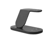 C03 15W 3 In 1 Mobile Phone Watch Headset Wireless Charger Touch Wireless Charging with Indicator Light for Iphone 12 13 Series