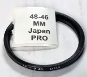 48-46mm Step-Down Lens Filter Converter Adapter Ring 48mm-46mm Metal E48 to E46