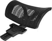 Gogogmee 1Set Comfortable Adjustable Office Chair Headrest Detachable Neck Support Cushion for Computer Chairs Soft Sponge Padding with Breathable Mesh for Home and Office Use