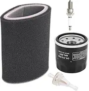 AHL Air Filter & Oil Filter & Fuel Filter & Spark Plug Compatible with Yamaha Bruin 350 2004-2006 Grizzly 350 450 2007-2014 Wolverine 350 450 2004-2010 Kodiak 400 450 2004-2006 5UH-E4451-10-00